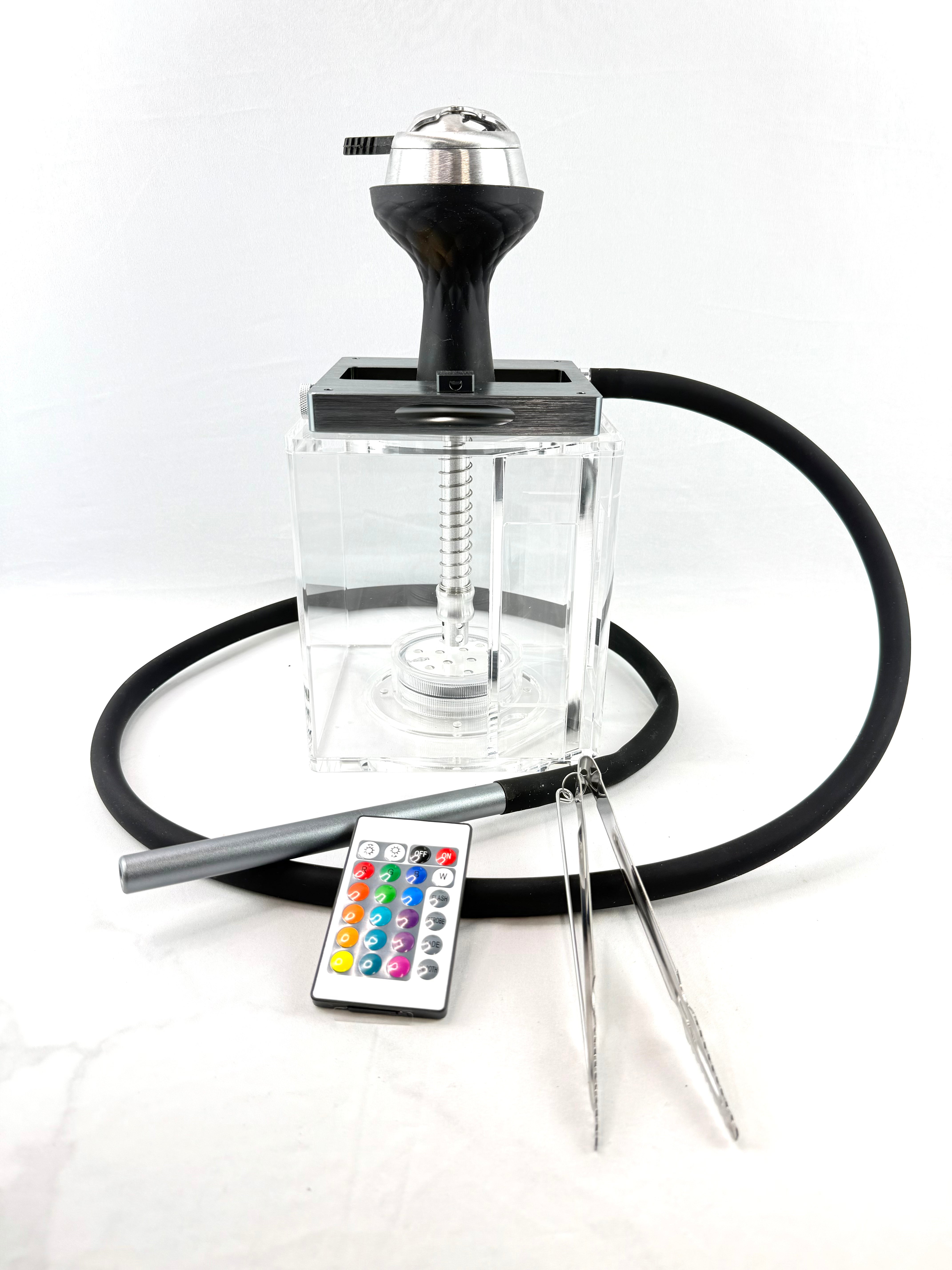 6"x6"x13" Single Hose Magnetic Hookah Cube