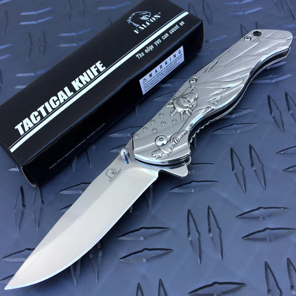 3" Chrome Blade / Chrome Handle w SOL