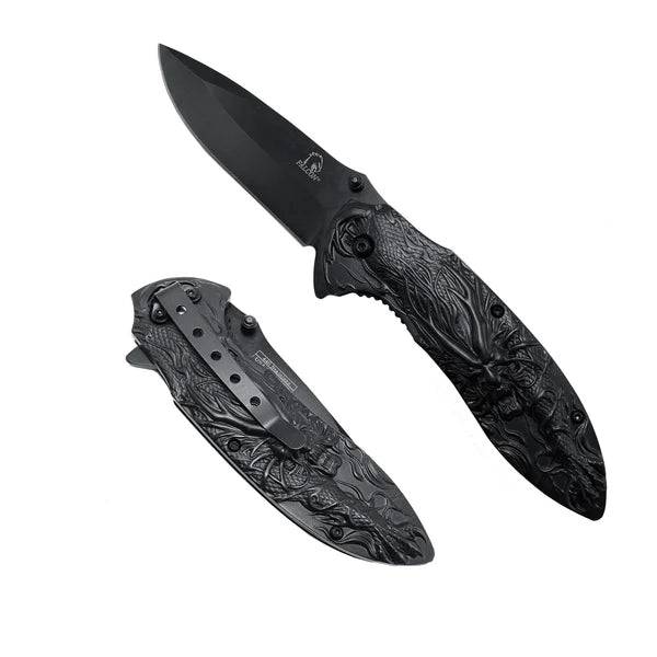 3" Black Blade / Black Dragon Handle