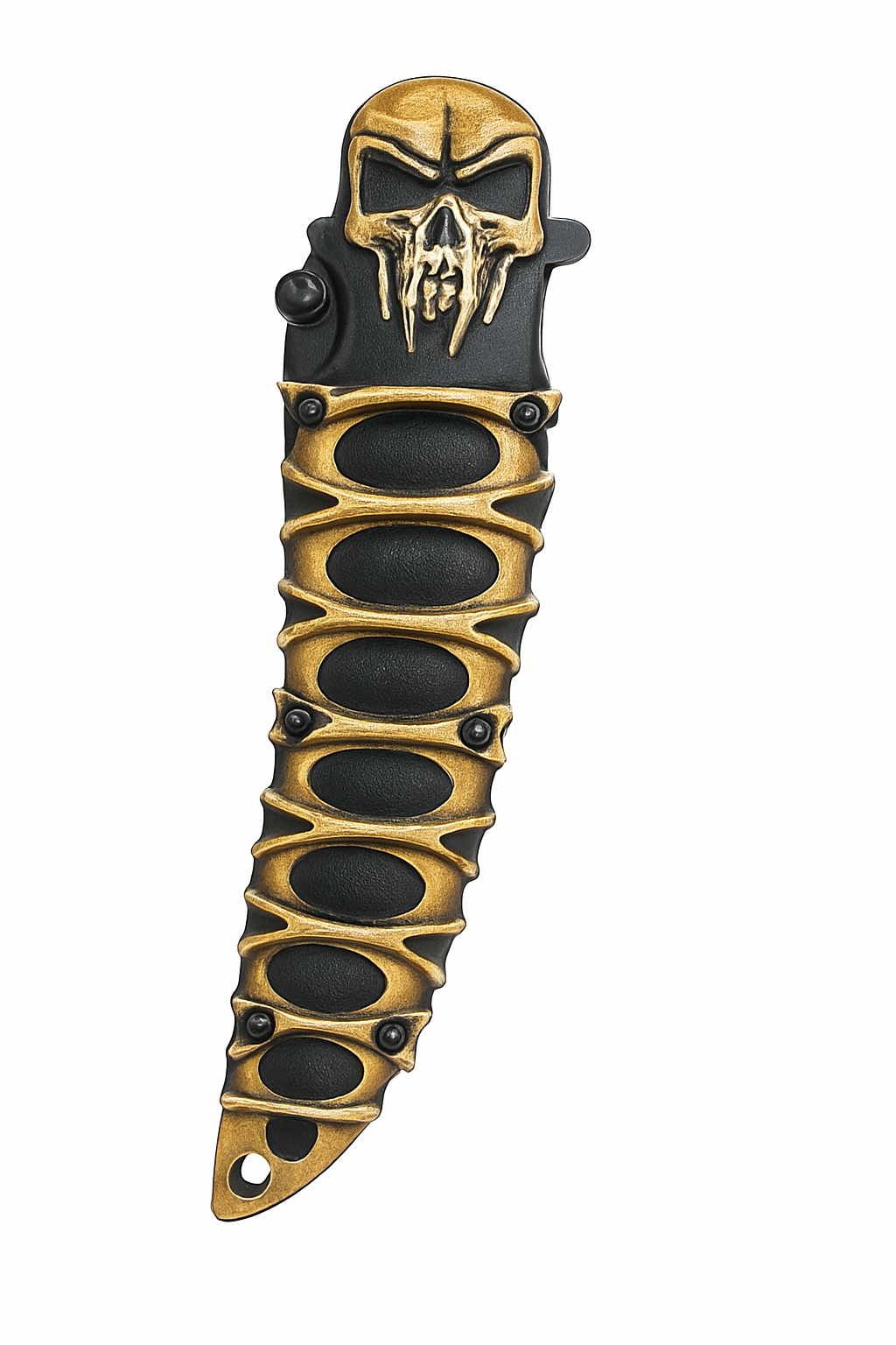 8.25" Overall in length with Belt Clip