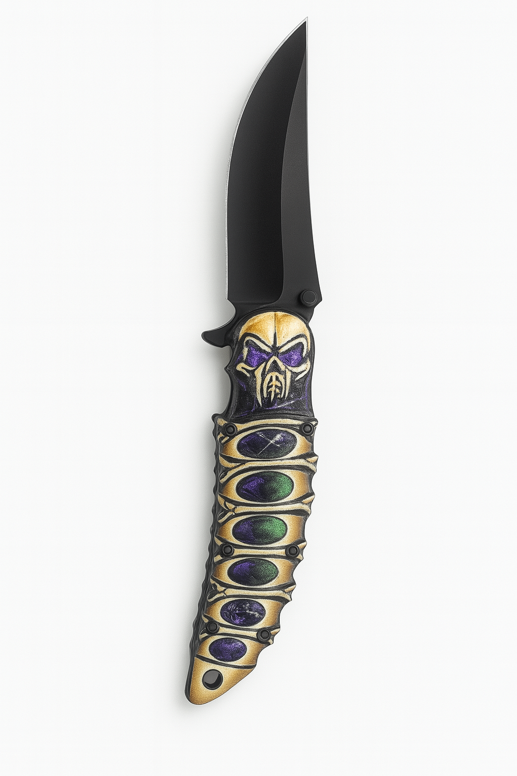 8.25" Overall in length with Belt Clip