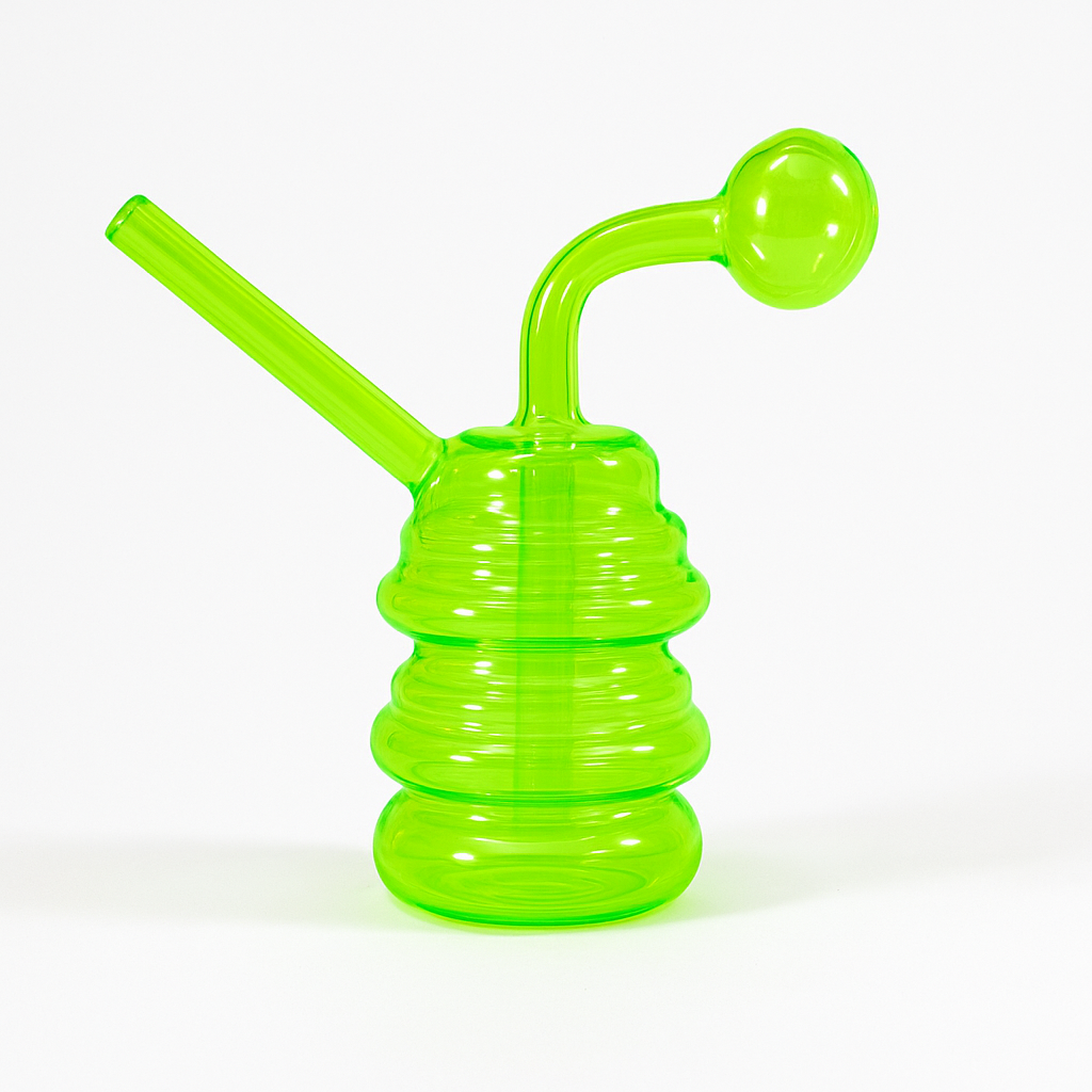5" Ring-Y-Shape Glass Bubbler
