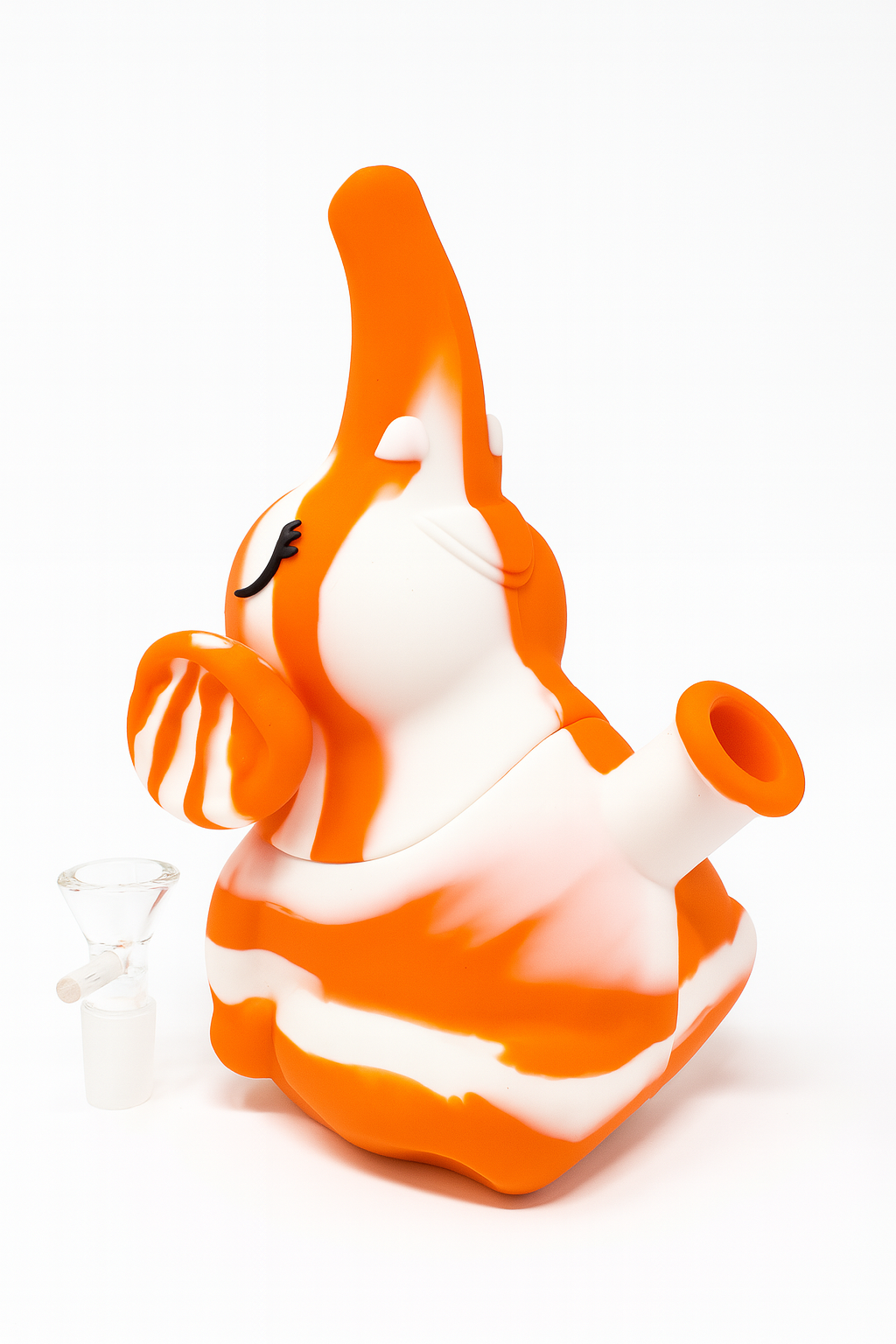 6" Elephant Silicone Water Pipe