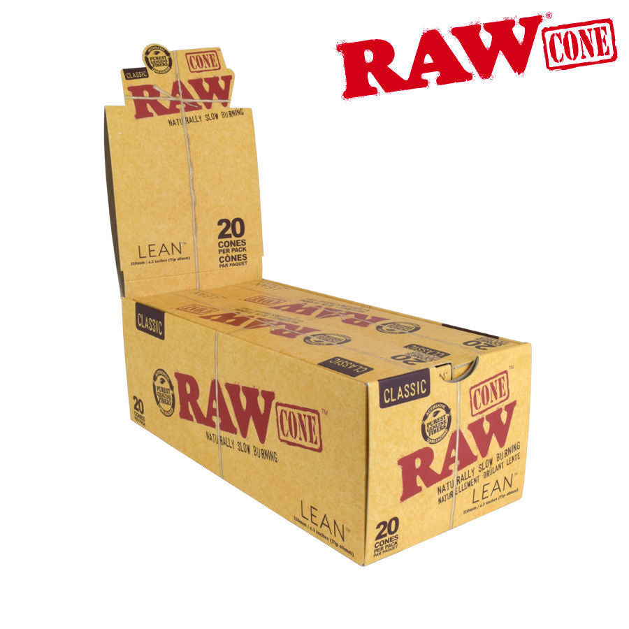 Raw Classic Cone Lean  20 Cone per pack