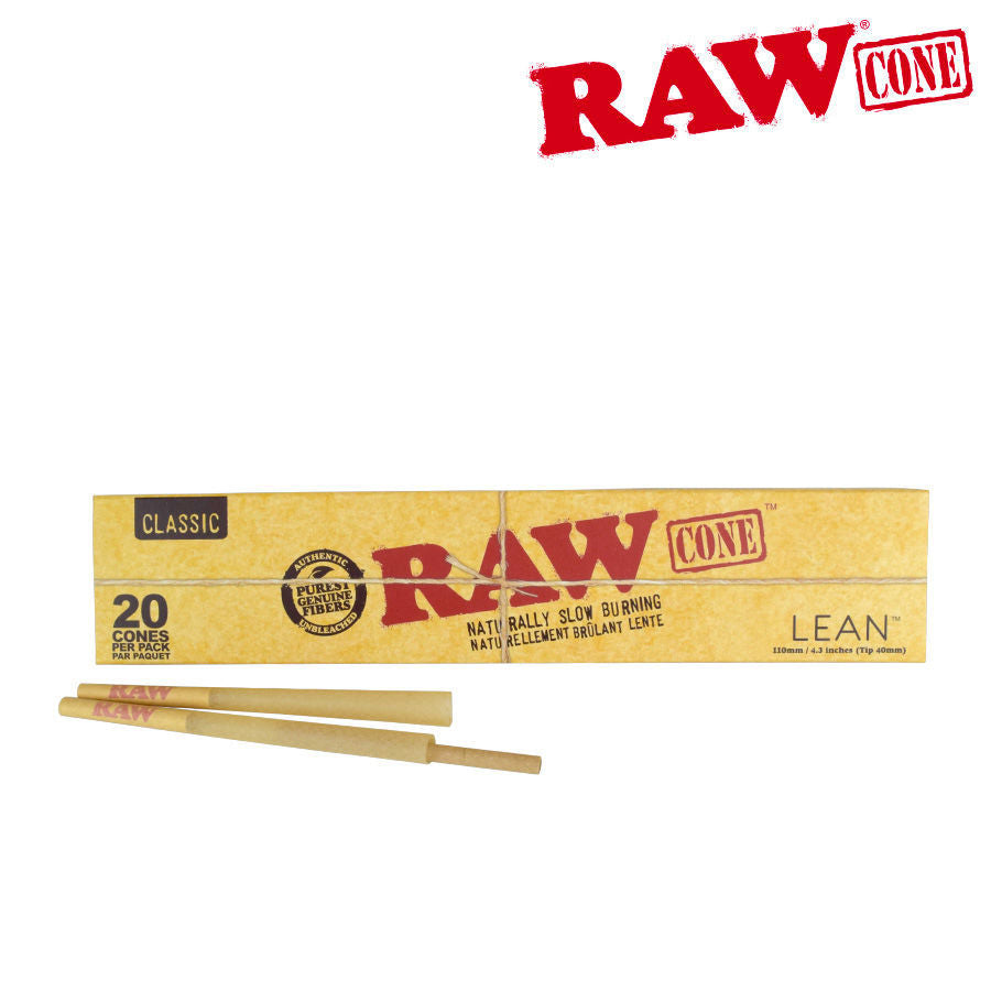 Raw Classic Cone Lean  20 Cone per pack