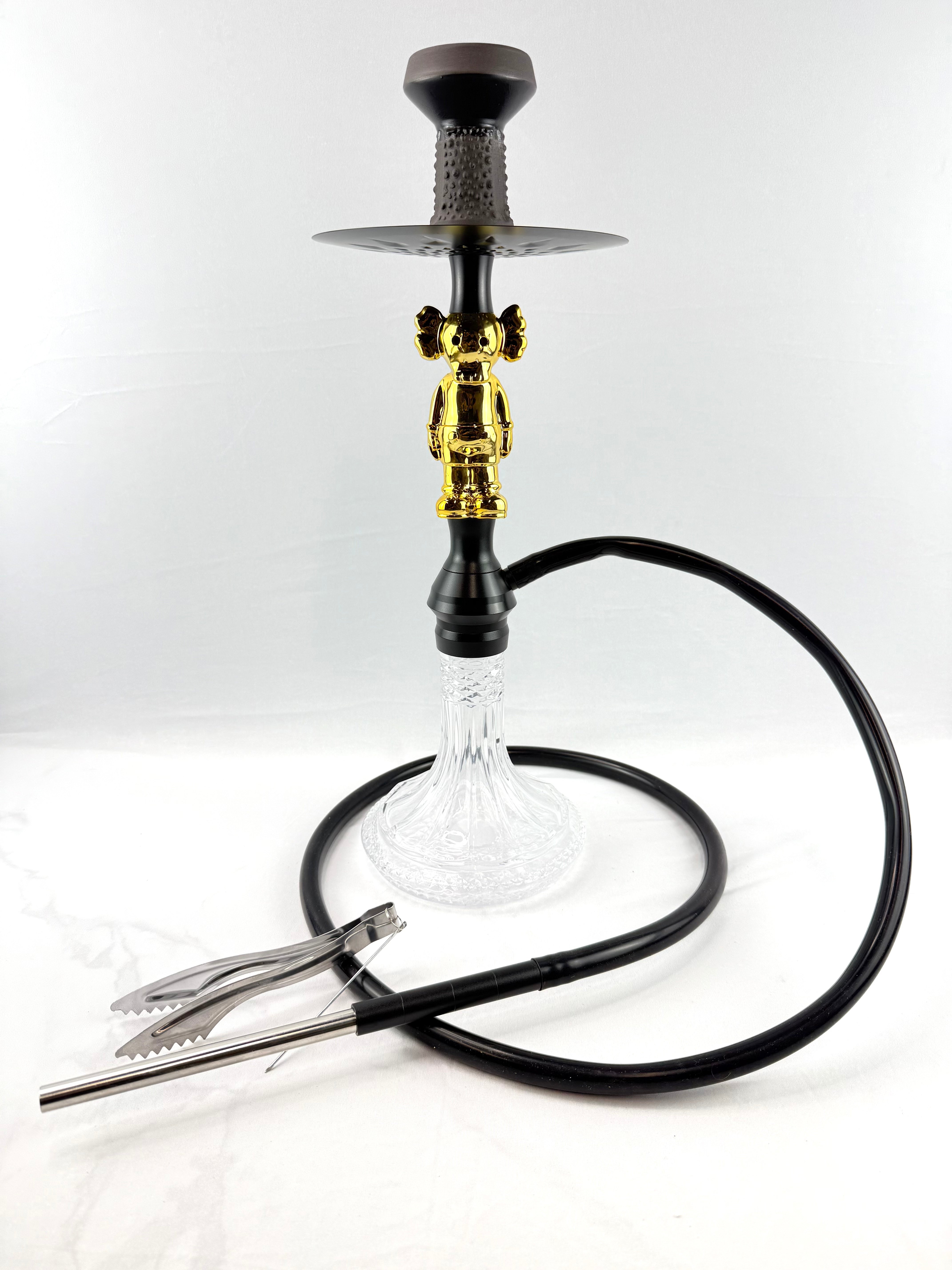 20"love Teddy Bear Shape Hookah Set Shisha