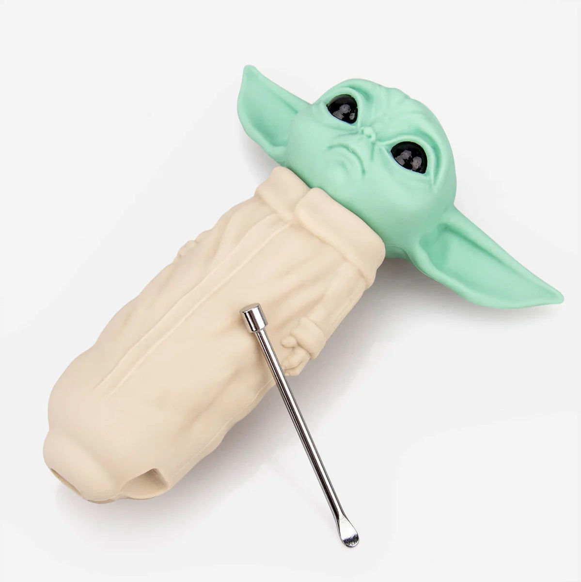 Grogu Baby Yoda Silicone Smoking Pipes